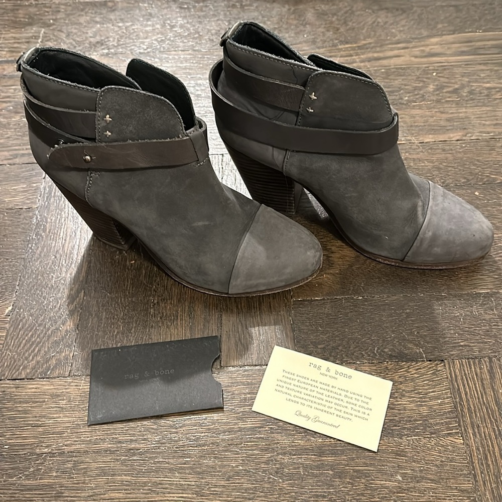 Rag & Bone Harrow Boot Slate - 38.5 - image 2